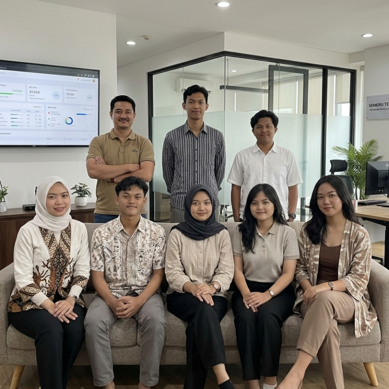 Tim SEO Shopify kami di kantor Surabaya